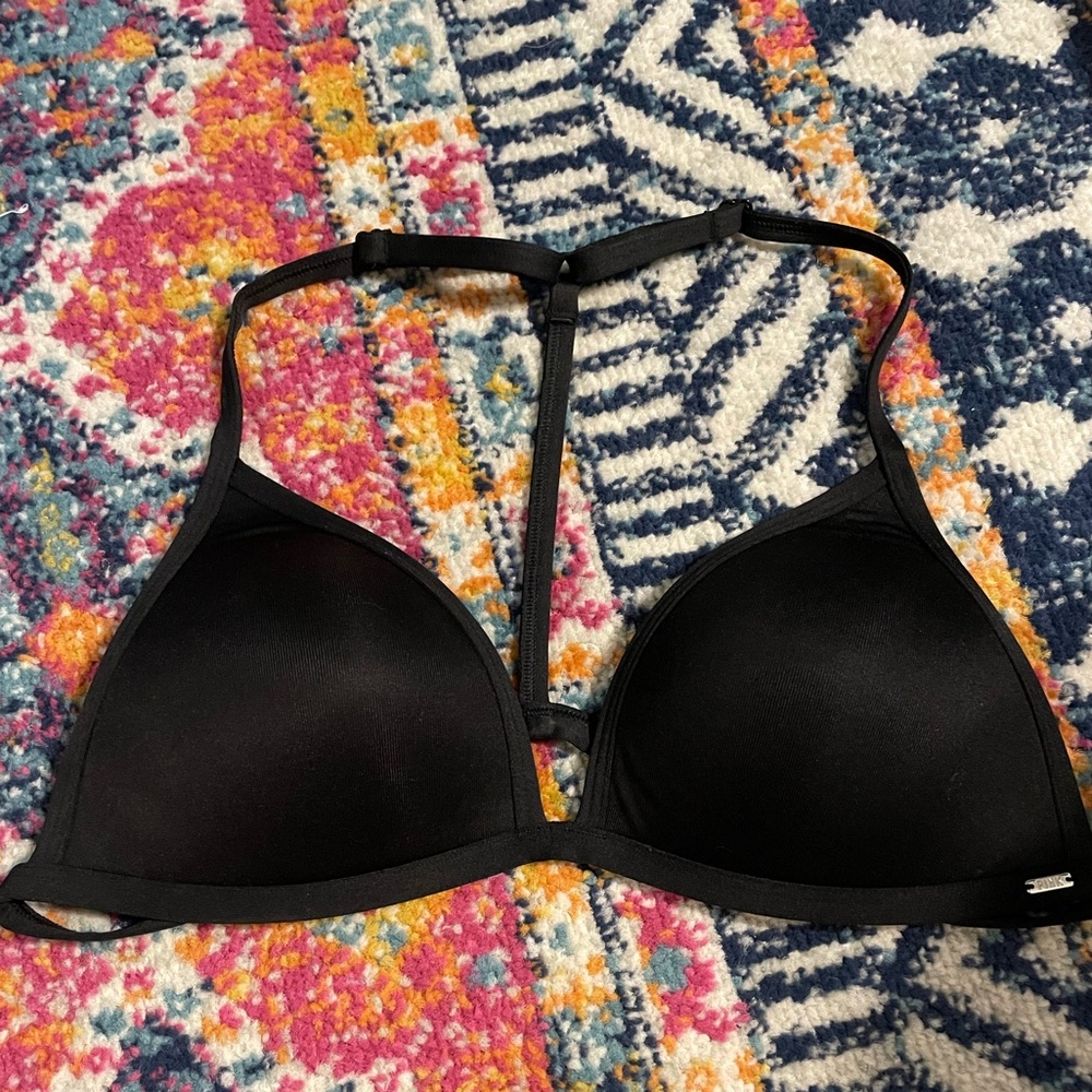 VS Pink bikini triangle top.